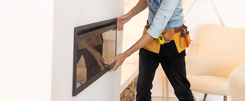 Metal Fireplace Installation in Los Banos, California