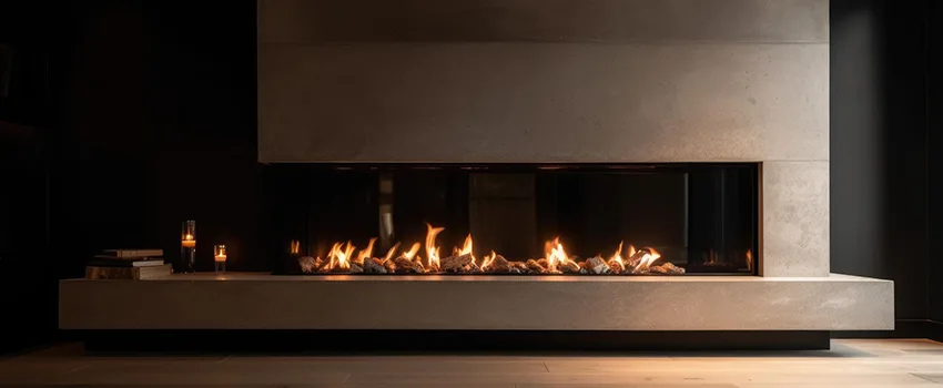 Gas Fireplace Ember Bed Design Services in Los Banos, California