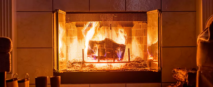 Mendota Hearth Landscape Fireplace Installation in Los Banos, California