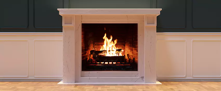 Open Flame Wood-Burning Fireplace Installation Services in Los Banos, California