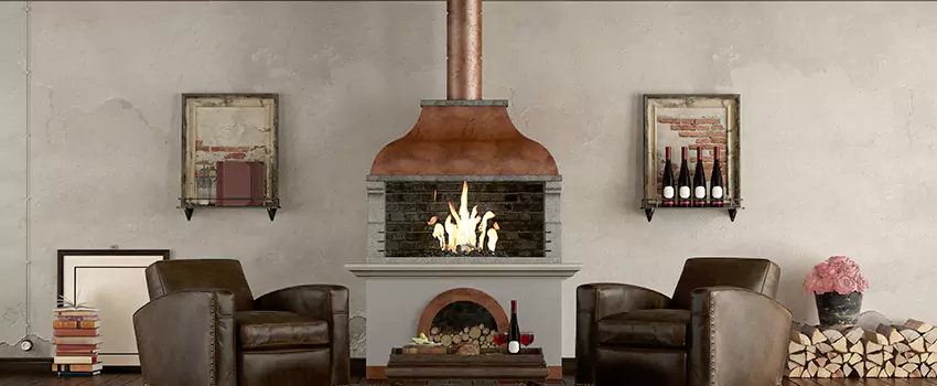 Thelin Hearth Products Providence Pellet Insert Fireplace Installation in Los Banos, CA