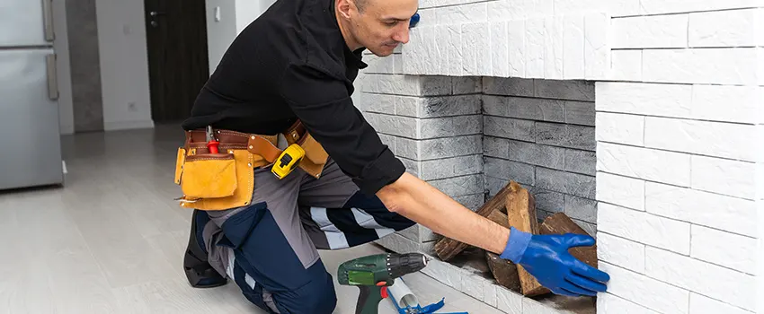 Fireplace Damaged Damper Frame Repair Services in Los Banos, California