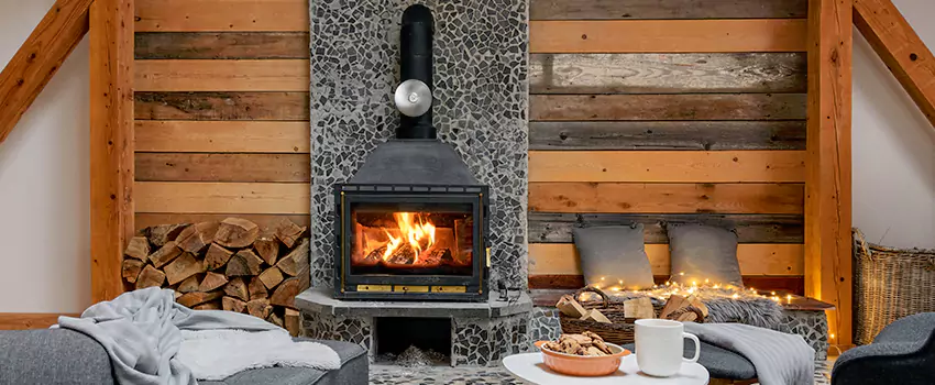 Thelin Hearth Products Direct Vent Gas Stove Fireplace Inspection in Los Banos, California